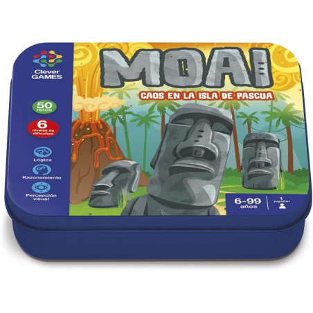 Juego de Viaje Moai Caos en la Isla de Pascua
