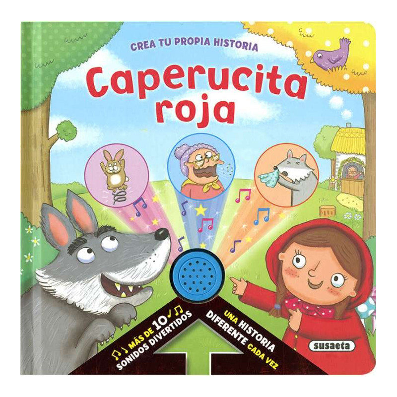 Libro Interactivo Caperucita Roja c/Sonidos