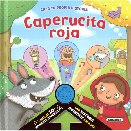 Libro Interactivo Caperucita Roja c/Sonidos
