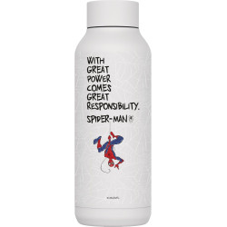 Botella Termo Inoxidable 510ml Spiderman Quokka
