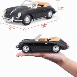 Burago - Porsche 356B Cabriolet (1961) 1/24