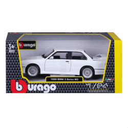 Burago - 1988 BMW 3 Series M3 Blanco 1/24