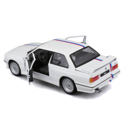 Burago - 1988 BMW 3 Series M3 Blanco 1/24