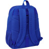 Real Madrid Mochila Adaptable A Carro Escolar Azul 32x16x44cm