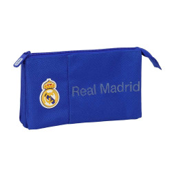Portatodo Triple Real Madrid 22x12x3cm