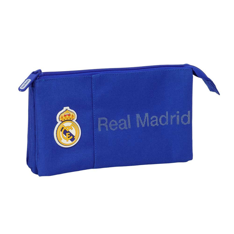 Portatodo Triple Real Madrid 22x12x3cm