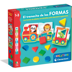 Tren Montessori de las Formas Clementoni