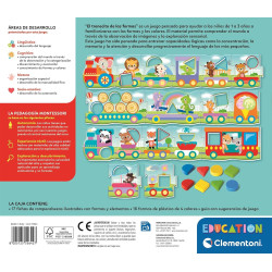Tren Montessori de las Formas Clementoni