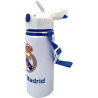 Botella Cantimplora Con Correa Aluminio Real Madrid