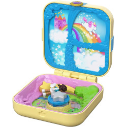 Polly Pocket Cofre Mundo Sorpresa Muñeca c/Accesorios