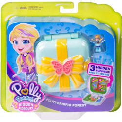 Polly Pocket Cofre Mundo Sorpresa Muñeca c/Accesorios