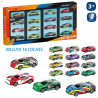 Set Caja 16 Vehiculos 7 cm