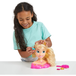 Busto de Peinado Sparkle Girlz Princesa – 14 accesorios