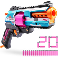 ZURU Pistola X-Shot Pro Spinout (20 dardos)