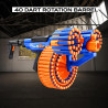 Rifle Blitz Hammer X-Shot C/tambor Giratorio - 48 Dardos