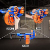 Rifle Blitz Hammer X-Shot C/tambor Giratorio - 48 Dardos