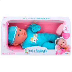 Colorbaby's - Muñeca Bebe Blandito 32 cm