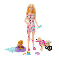 Barbie Paseadora de Perros