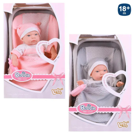 Muñeca Bonnie 12 Sonidos con Maxicosi
