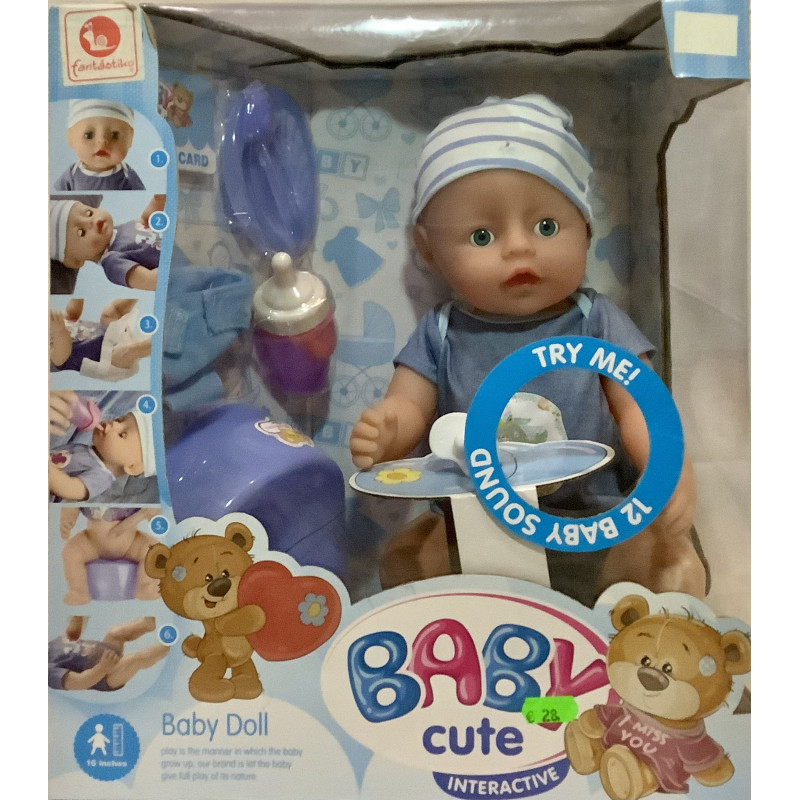 Muñeco Baby Cute Interactivo