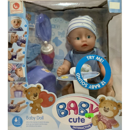 Muñeco Baby Cute Interactivo