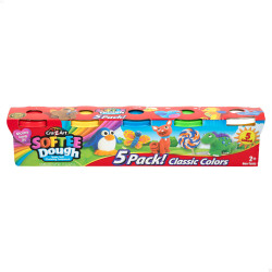 Pack 5 Botes Plastilina