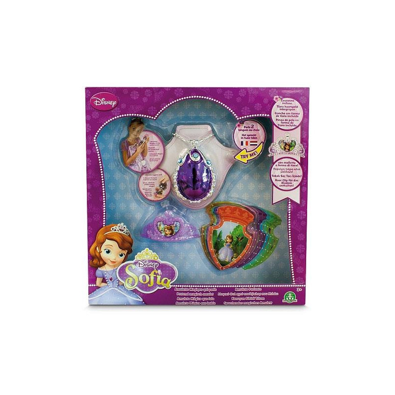Amuleto Mágico + Tiara Princesa Sofía