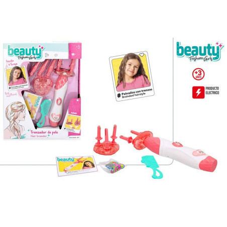 Beauty- Set Trenzador Pelo Eléctrico