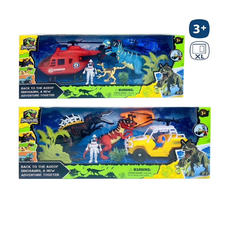 Set Dinosaurio con Accesorios