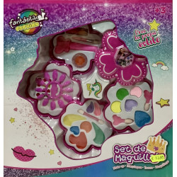 Set Maquillaje Flor 4 Niveles