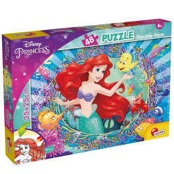 Puzzle Princesa Ariel Doble Cara