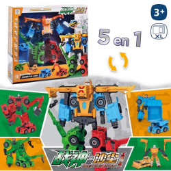 Robot Transformable 5 en 1