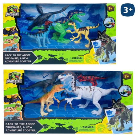 Set Dinosaurio con Figura