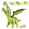 Figura Dinosaurio 3 Cabezas