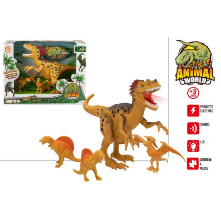 Set 4 Dinosaurios