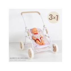 Carro Muñecas 3x1 Safari