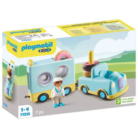 Playmobil 1.2.3 Camión de Donas