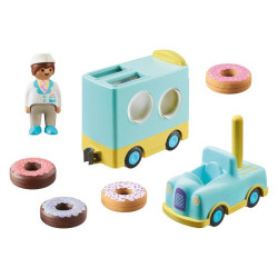 Playmobil 1.2.3 Camión de Donas